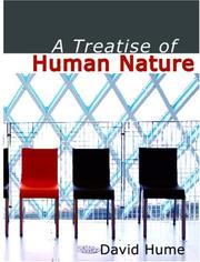 Cover of: A Treatise of Human Nature (Large Print Edition) by David Hume, David Hume