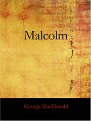 Cover of: Malcolm   (Large Print Edition) by George MacDonald