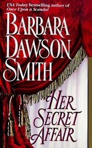 Cover of: Her secret affair by Barbara Dawson Smith