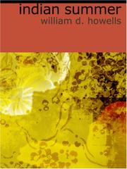 Cover of: Indian Summer (Large Print Edition) by William Dean Howells, William Dean Howells