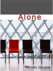 Cover of: Alone (Large Print Edition) by Norman Douglas