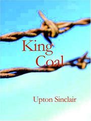 Cover of: King Coal (Large Print Edition) by Upton Sinclair