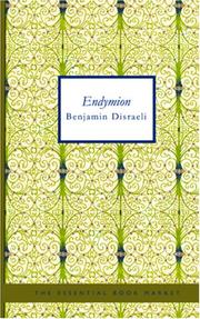 Cover of: Endymion by Benjamin Disraeli