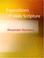 Cover of: Expositions of Holy Scripture (Large Print Edition)