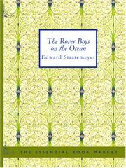 Cover of: The Rover Boys on the Ocean (Large Print Edition) by Edward Stratemeyer