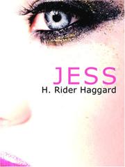 Cover of: Jess (Large Print Edition) by H. Rider Haggard