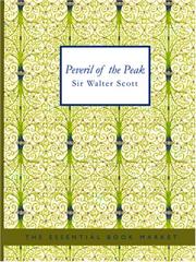 Cover of: Peveril of the Peak (Large Print Edition) by Sir Walter Scott