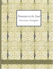 Cover of: Fountains in the Sand (Large Print Edition) by Norman Douglas