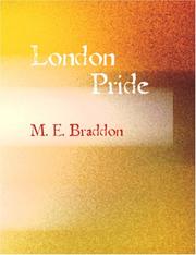 Cover of: London Pride (Large Print Edition) by Mary Elizabeth Braddon