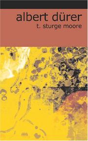 Cover of: Albert Durer | T. Sturge Moore