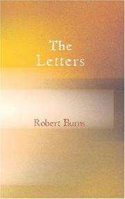 The letters of Robert Burns by Robert Burns