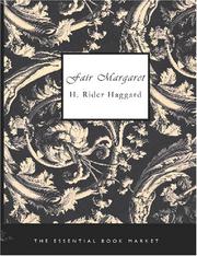 Cover of: Fair Margaret (Large Print Edition) by H. Rider Haggard