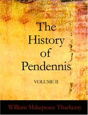Cover of: The History of Pendennis (Large Print Edition) by William Makepeace Thackeray
