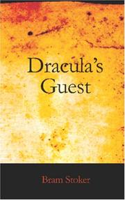 Cover of: Dracula's Guest by Bram Stoker