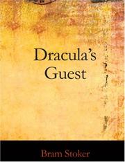 Cover of: Dracula\'s Guest (Large Print Edition) by Bram Stoker