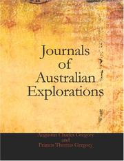 Cover of: Journals of Australian Explorations (Large Print Edition)