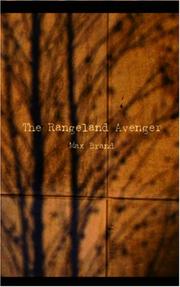 Cover of: The Rangeland Avenger