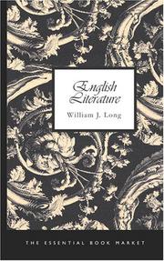 Cover of: English Literature by William J. Long