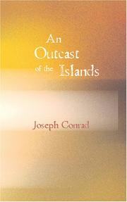 Cover of: An Outcast of the Islands by Joseph Conrad