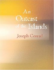 Cover of: An Outcast of the Islands (Large Print Edition) by Joseph Conrad