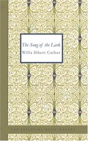 Cover of: The Song of the Lark by Willa Cather