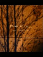 Cover of: Dawn of All (Large Print Edition) by Robert Hugh Benson
