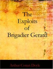 Cover of: The Exploits of Brigadier Gerard (Large Print Edition) by Arthur Conan Doyle