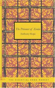 Cover of: The Prisoner of Zenda by Anthony Hope