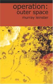 Cover of: Operation by Murray Leinster