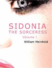 Cover of: Sidonia The Sorceress, Volume I (Large Print Edition)