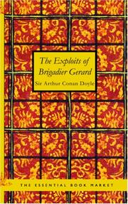 Cover of: The Exploits of BRIGADIER GERARD by Arthur Conan Doyle