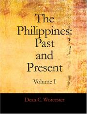 Cover of: The Philippines: Past and Present, Volume 1 (Large Print Edition)