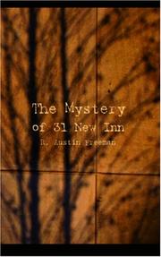 Cover of: The Mystery of 31 New Inn by R. Austin Freeman