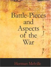Cover of: Battle-Pieces and Aspects of the War (Large Print Edition) by Herman Melville