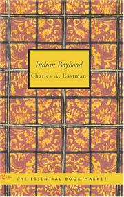 Indian Boyhood cover