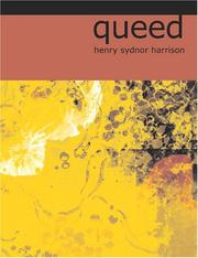 Cover of: Queed (Large Print Edition) by Henry Sydnor Harrison