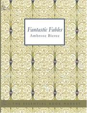Cover of: Fantastic Fables (Large Print Edition) by 
