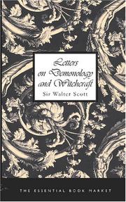 Cover of: Letters on Demonology and Witchcraft by Sir Walter Scott