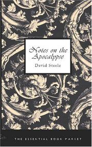 Cover of: Notes on the Apocalypse by David Steele, David Steele