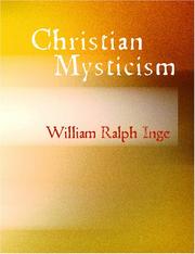 Cover of: Christian Mysticism (Large Print Edition) by Inge, William Ralph