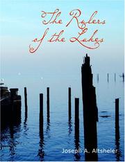 Cover of: The Rulers of the Lakes (Large Print Edition) by Joseph A. Altsheler