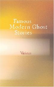 Cover of: Famous Modern Ghost Stories by Various