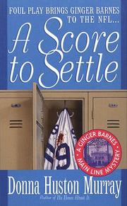 Cover of: A Score To Settle (A Ginger Barnes Mystery)
