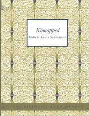 Cover of: Kidnapped (Large Print Edition) by Robert Louis Stevenson