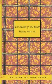 Cover of: The Mark of the Beast