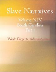 Cover of: Slave Narratives (Large Print Edition) by Work Projects Administration
