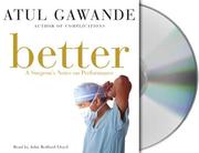 Cover of: Better by Atul Gawande