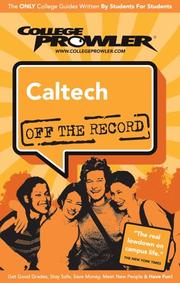 Cover of: Caltech CA 2007 (Off the Record)