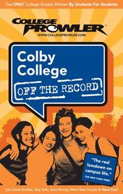 Cover of: Colby College Me 2007