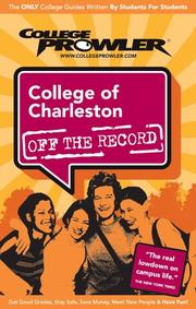 Cover of: College of Charleston SC 2007
